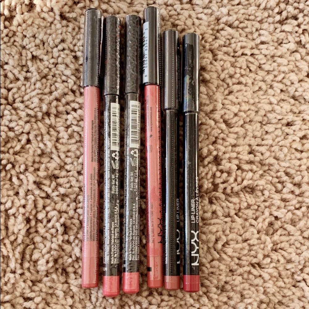 Bundle of NYX Lip Liners